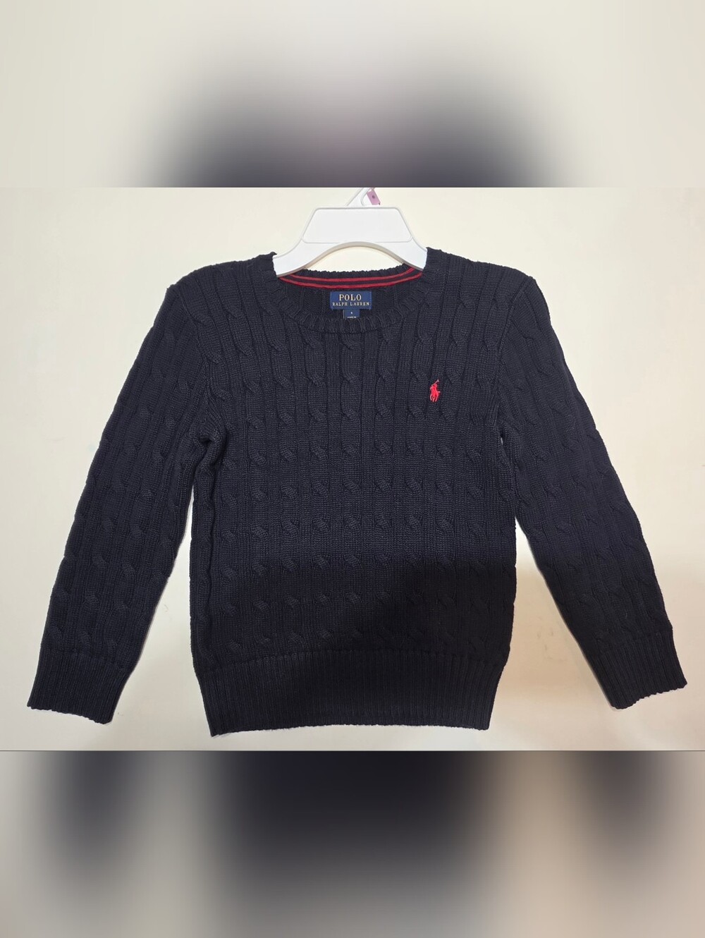 Boy's NWT Polo Ralph Lauren Knit Sweater - Navy